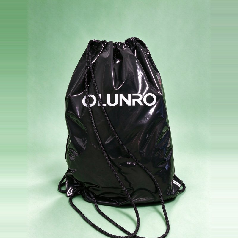 PCR PE Films & Bags | GRS Certified Recycled Packaging Drawstring Tote with Long Cords — Golf & Resort · USA